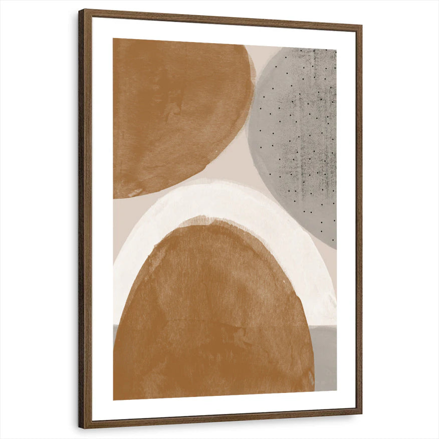 framed-print-brown-walnut-white-border