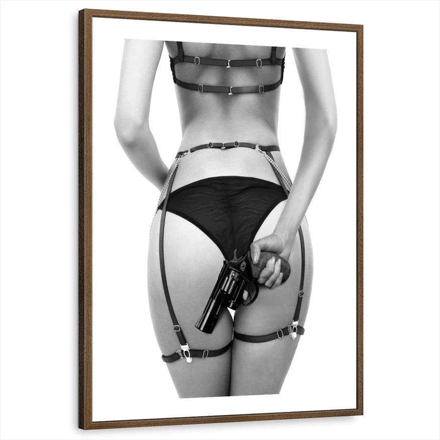 framed-print-brown-walnut-white-border