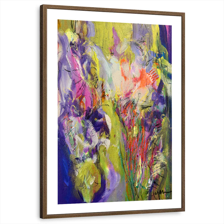 framed-print-brown-walnut-white-border