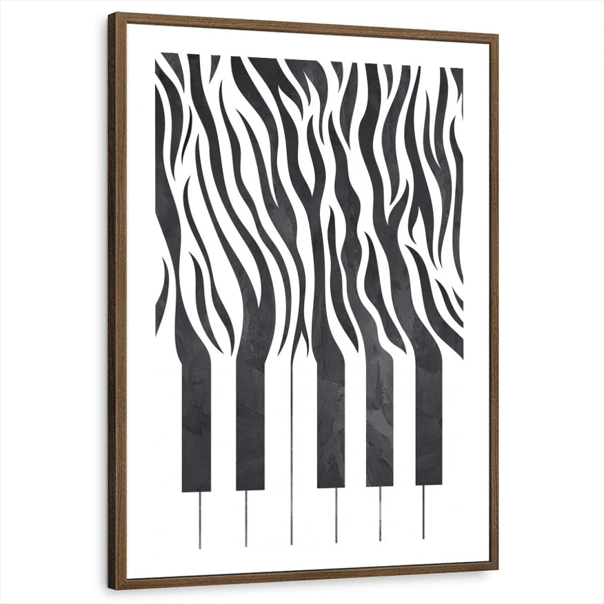 framed-print-brown-walnut-white-border