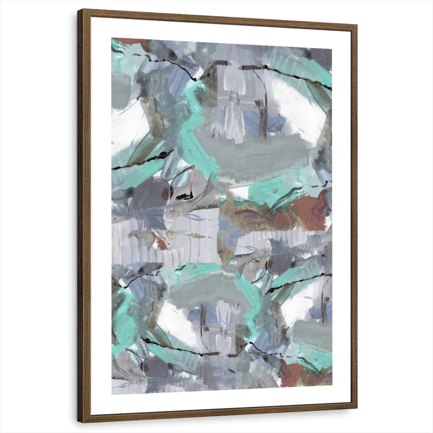 framed-print-brown-walnut-white-border