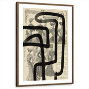 framed-print-brown-walnut-white-border