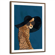 framed-print-brown-walnut-white-border