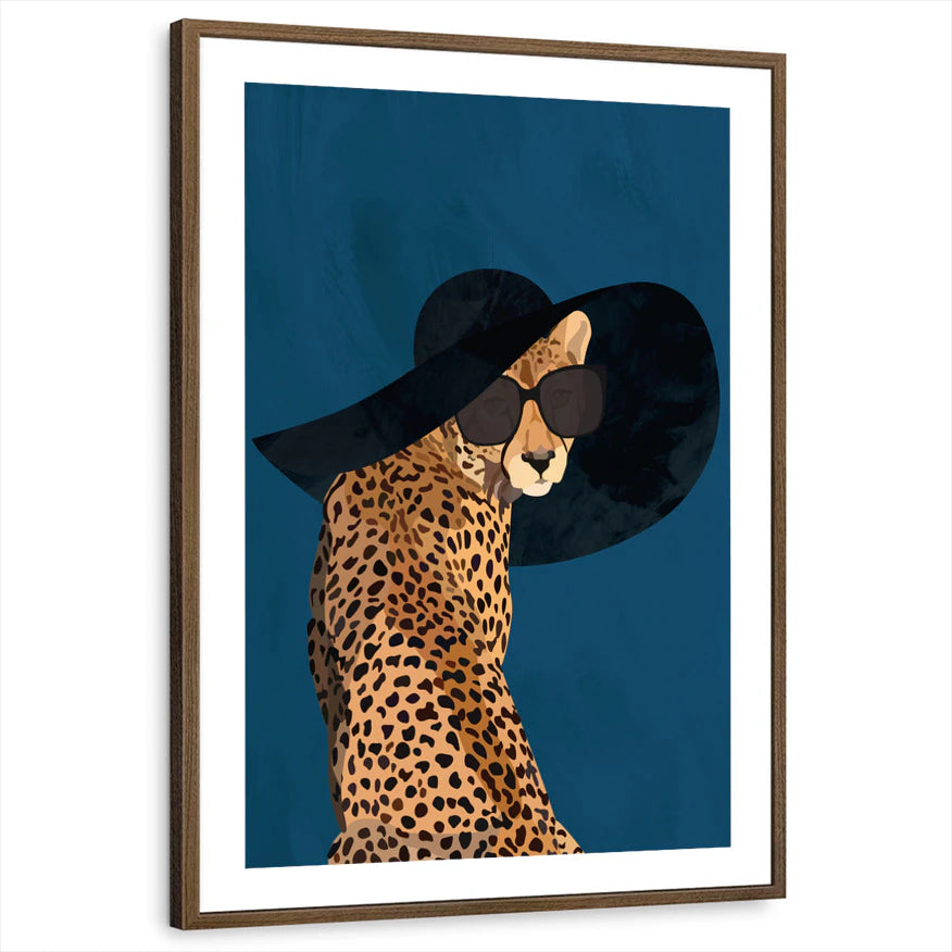 framed-print-brown-walnut-white-border
