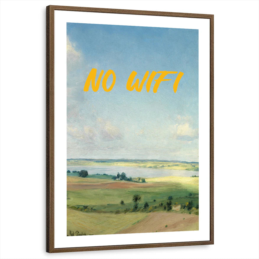 framed-print-brown-walnut-white-border