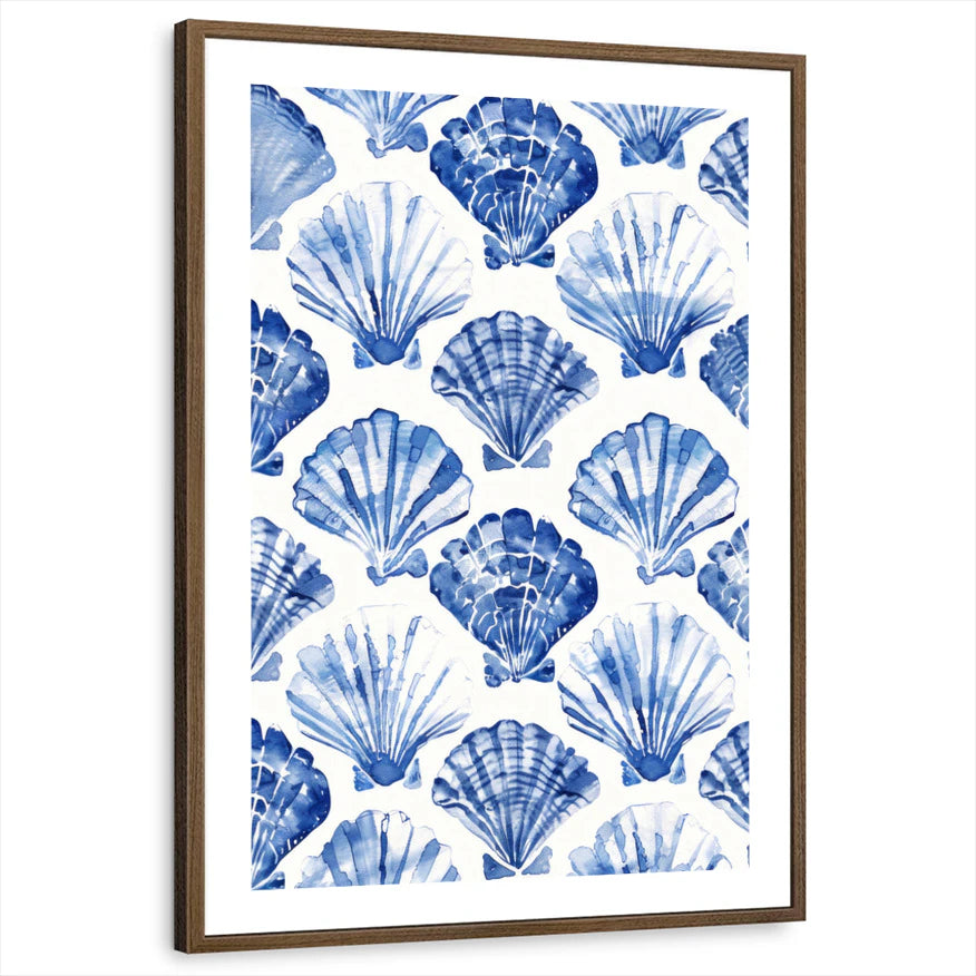 framed-print-brown-walnut-white-border