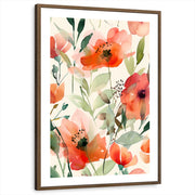 framed-print-brown-walnut-white-border