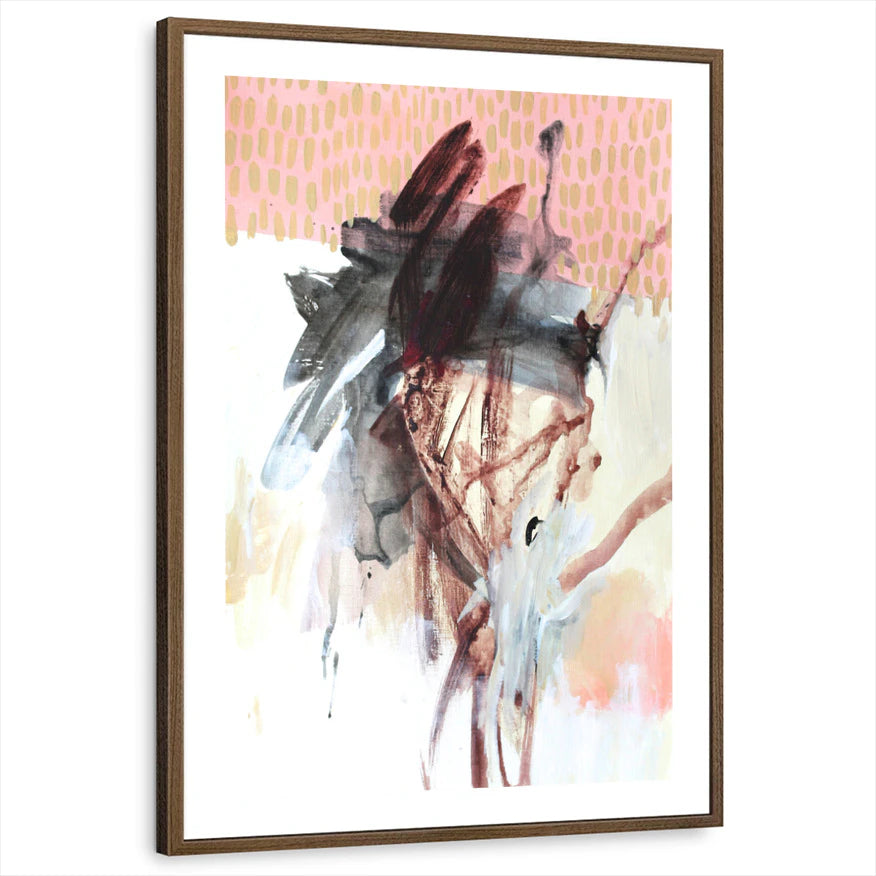 framed-print-brown-walnut-white-border