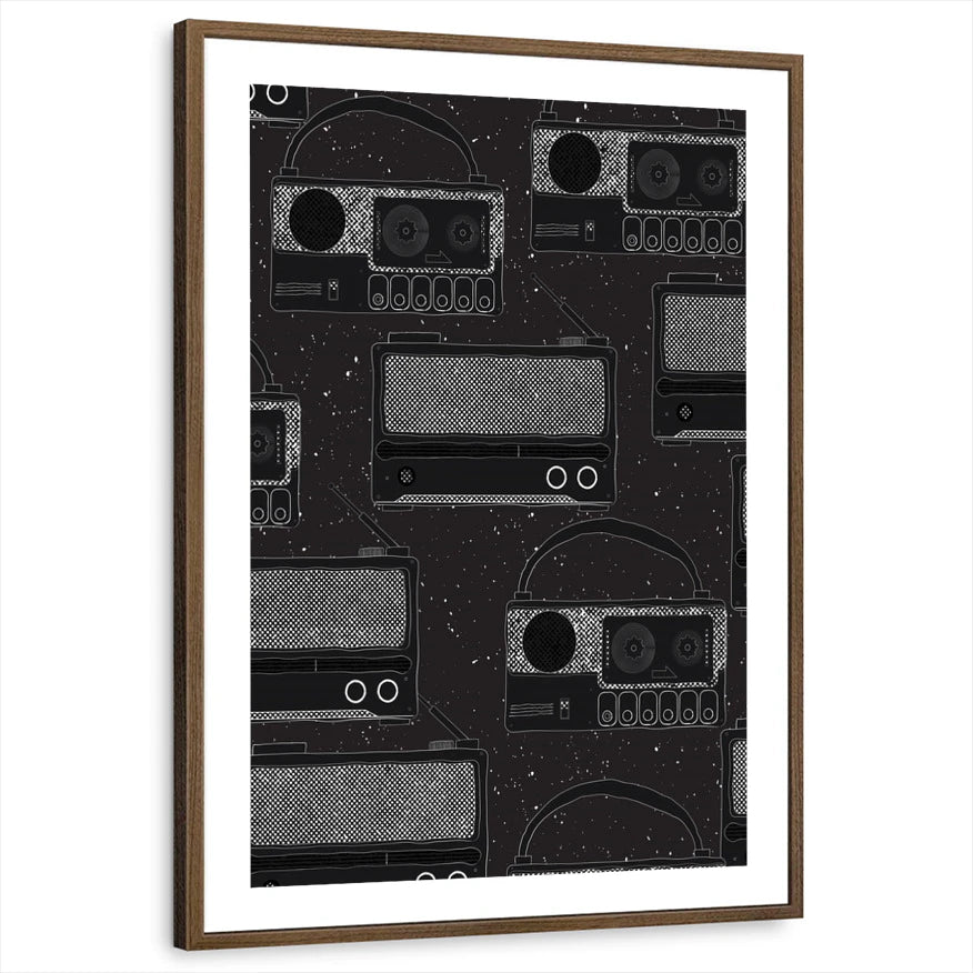 framed-print-brown-walnut-white-border