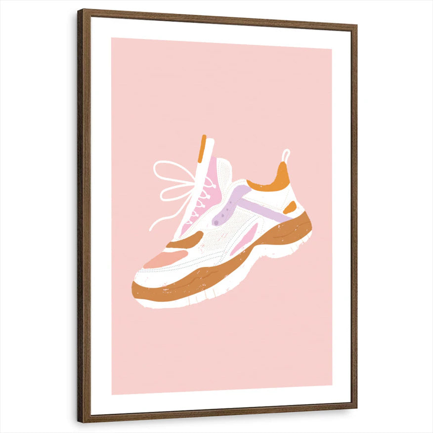 framed-print-brown-walnut-white-border