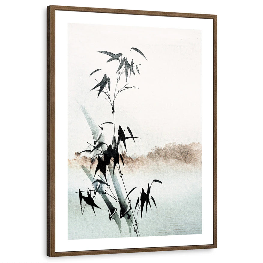 framed-print-brown-walnut-white-border