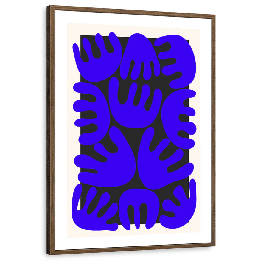 framed-print-brown-walnut-white-border