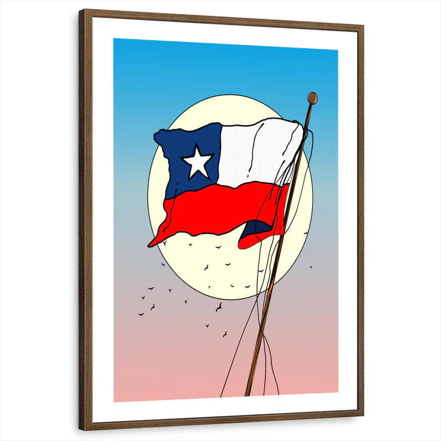 framed-print-brown-walnut-white-border