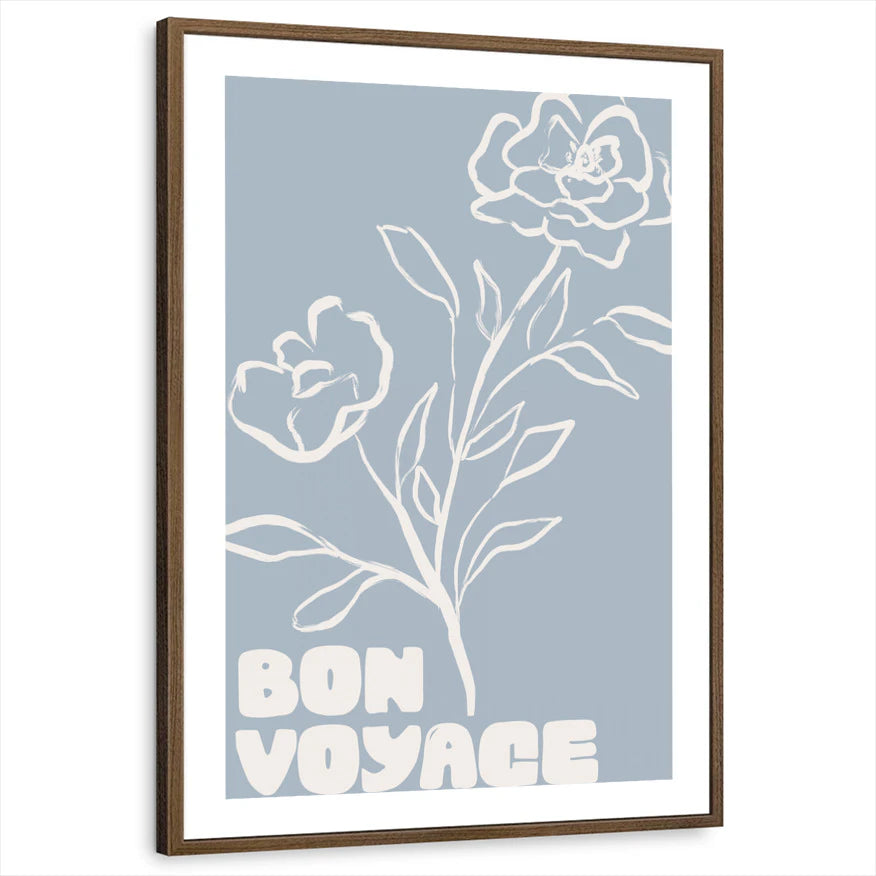framed-print-brown-walnut-white-border