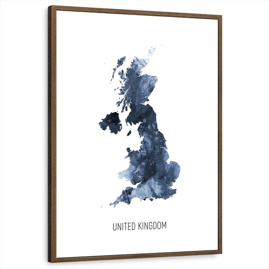 framed-print-brown-walnut-white-border