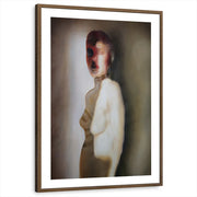 framed-print-brown-walnut-white-border