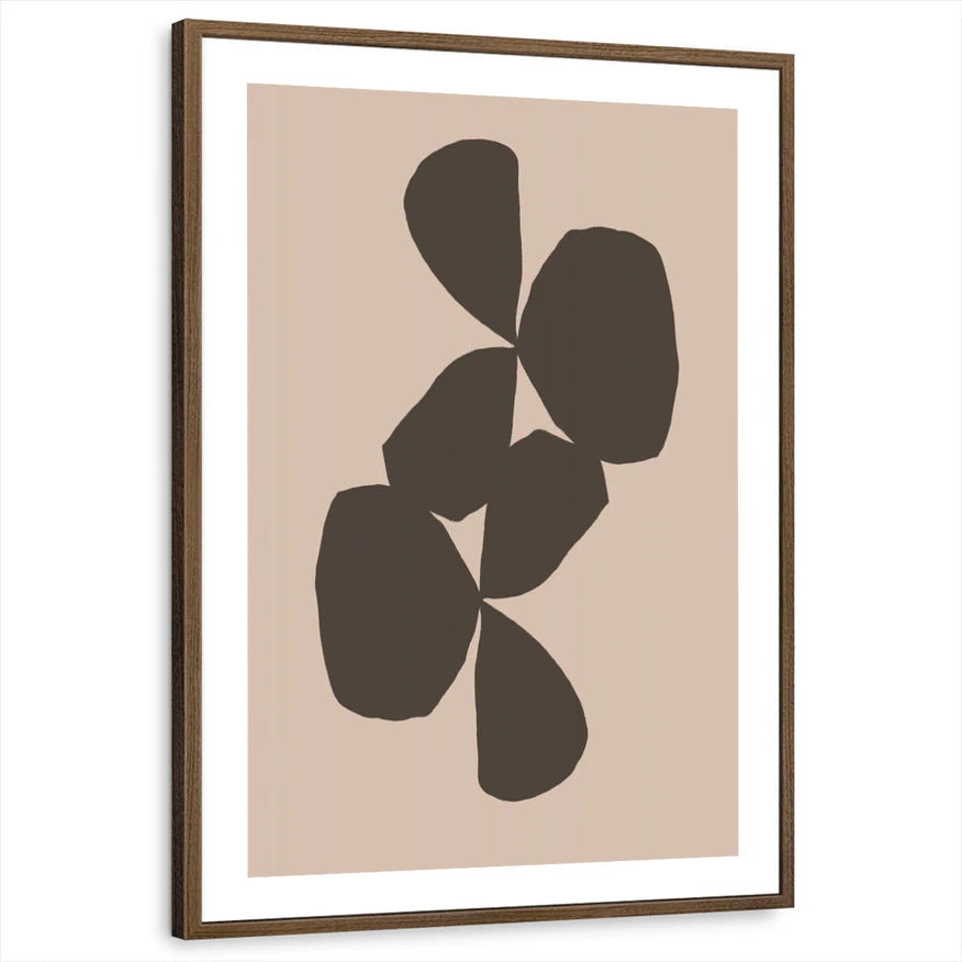 framed-print-brown-walnut-white-border