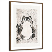 framed-print-brown-walnut-white-border