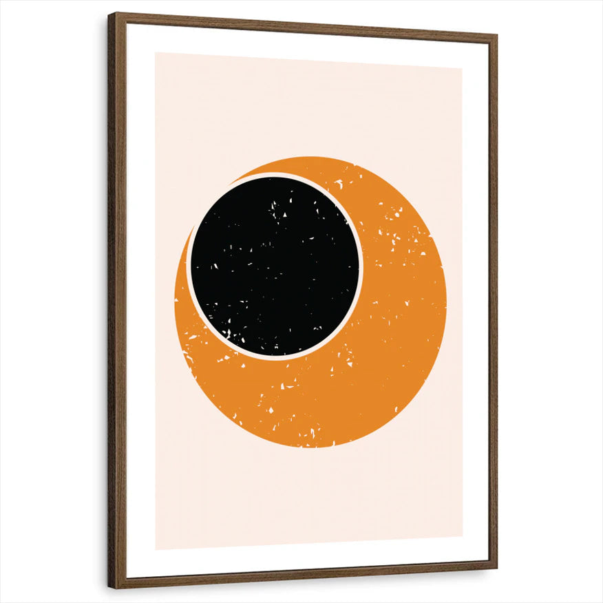 framed-print-brown-walnut-white-border