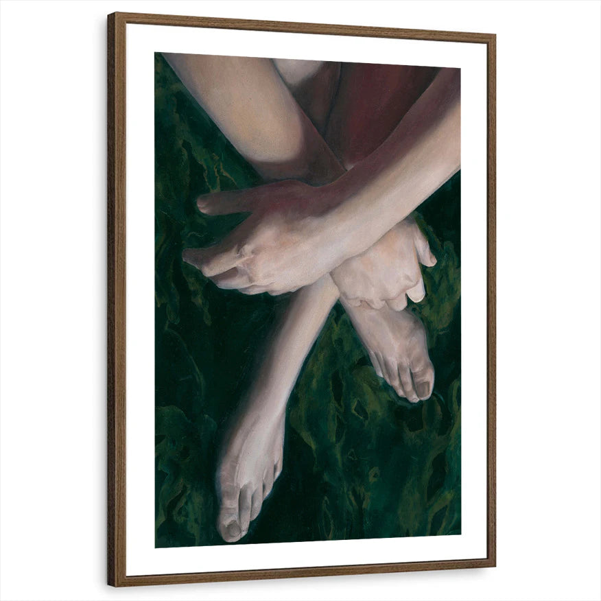 framed-print-brown-walnut-white-border