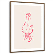 framed-print-brown-walnut-white-border