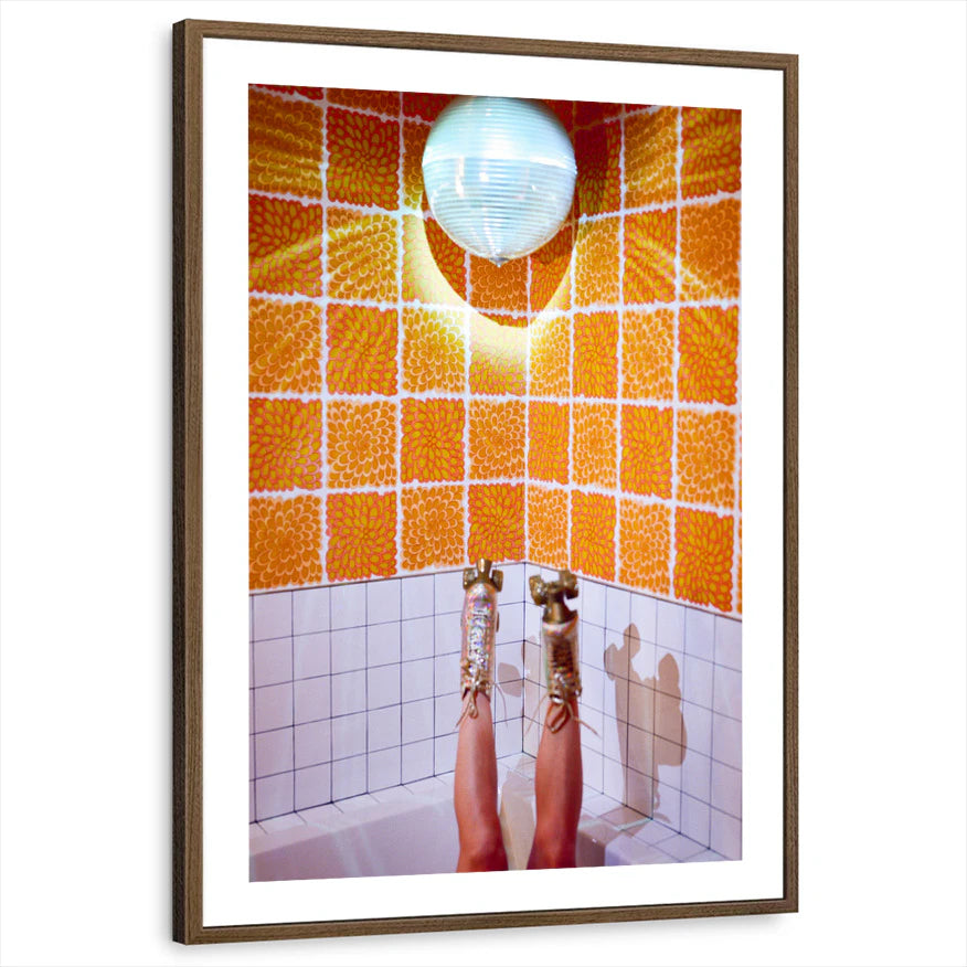 framed-print-brown-walnut-white-border