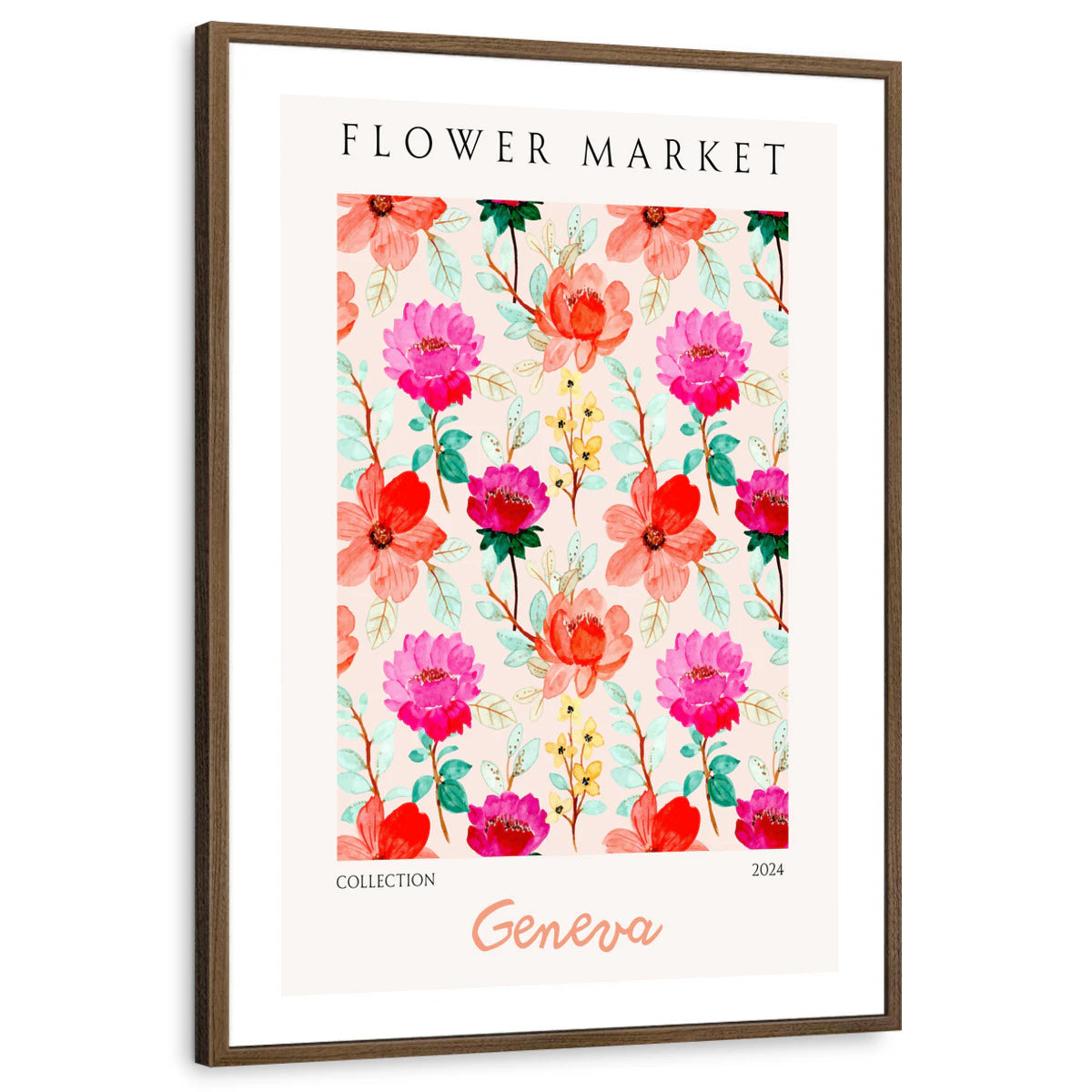 framed-print-brown-walnut-white-border