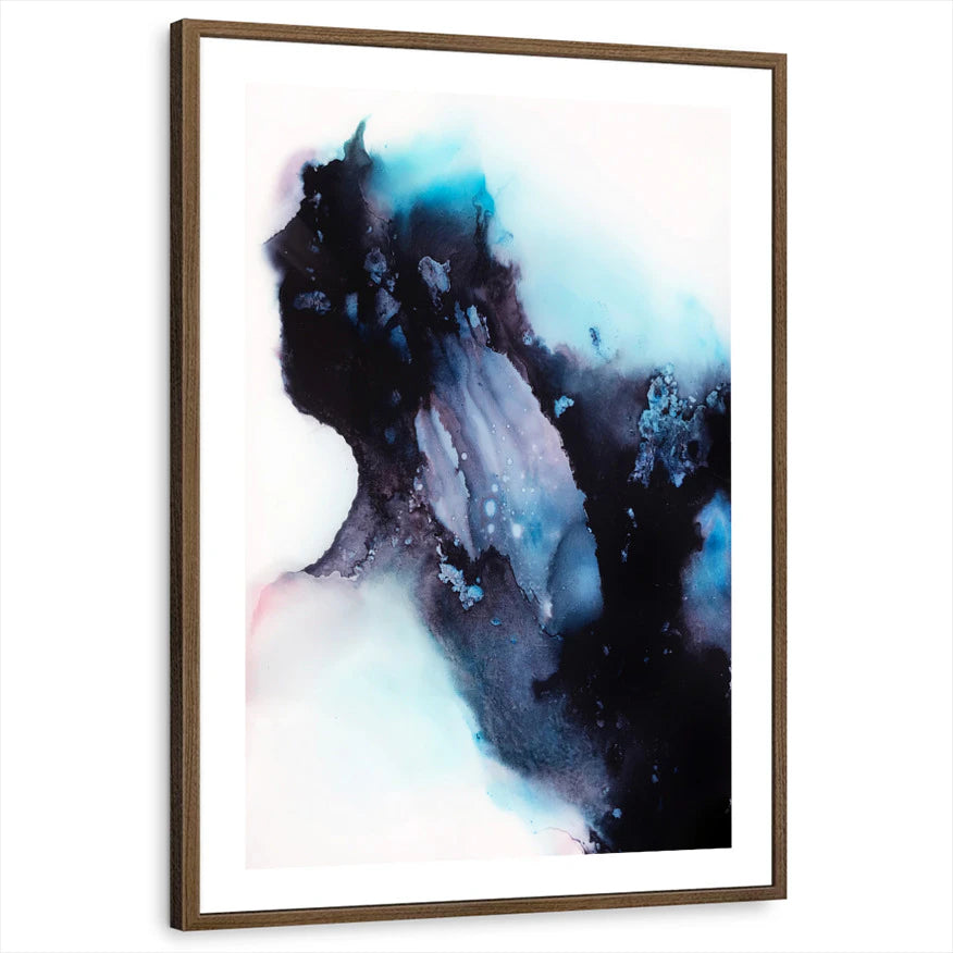 framed-print-brown-walnut-white-border
