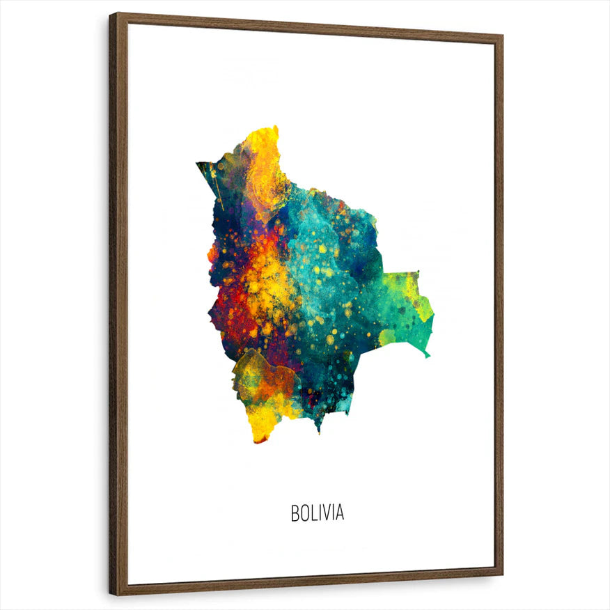 framed-print-brown-walnut-white-border