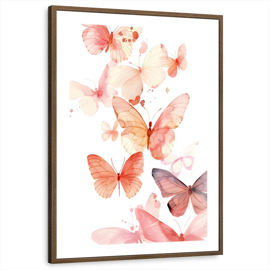 framed-print-brown-walnut-white-border
