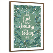 framed-print-brown-walnut-white-border