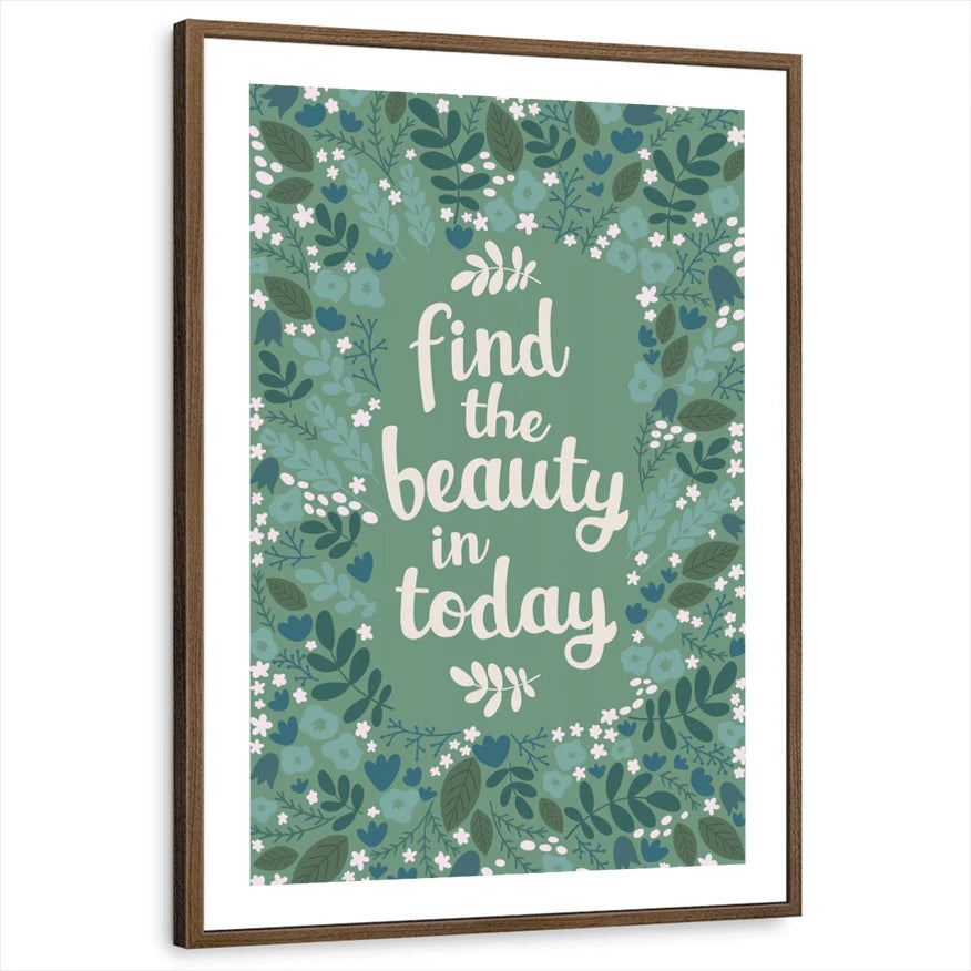 framed-print-brown-walnut-white-border