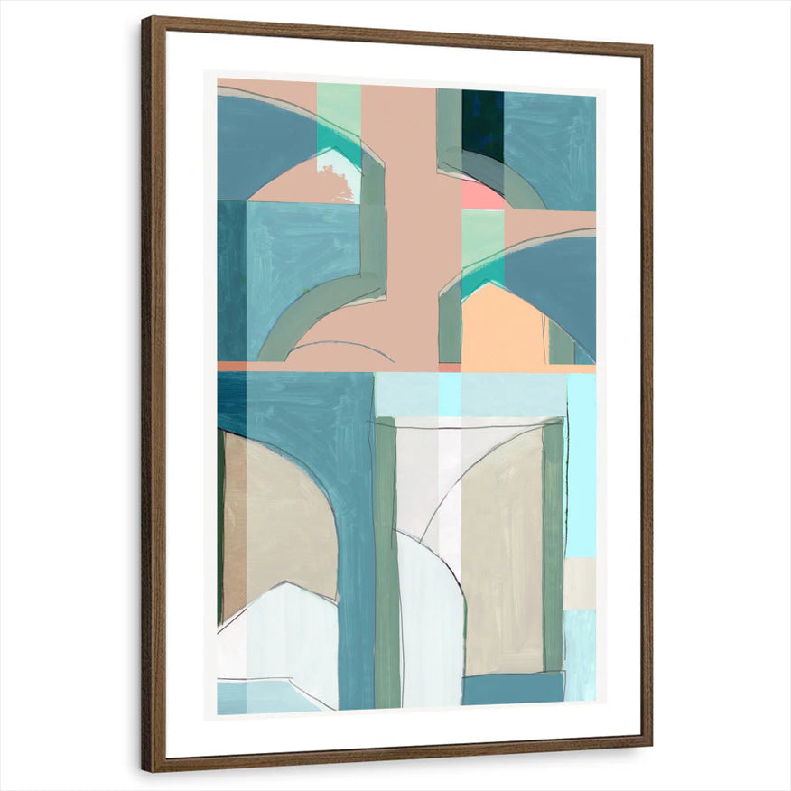 framed-print-brown-walnut-white-border