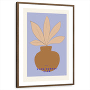 framed-print-brown-walnut-white-border