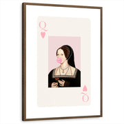 framed-print-brown-walnut-white-border