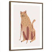 framed-print-brown-walnut-white-border