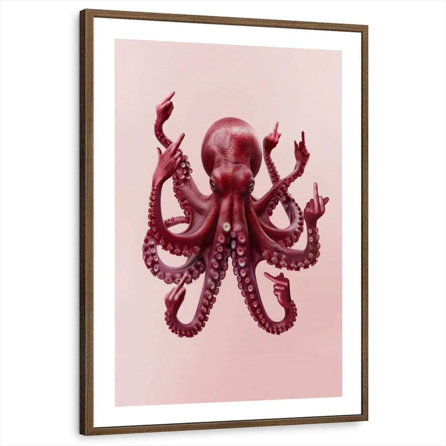 framed-print-brown-walnut-white-border