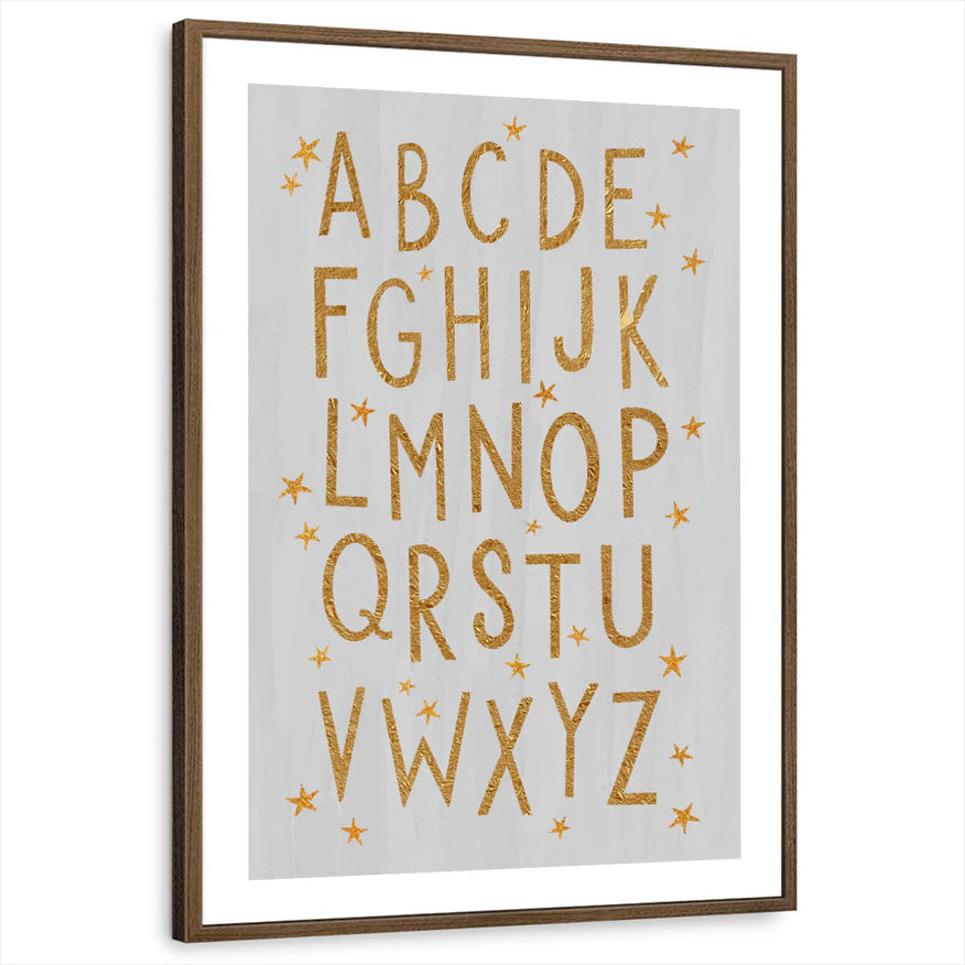 framed-print-brown-walnut-white-border