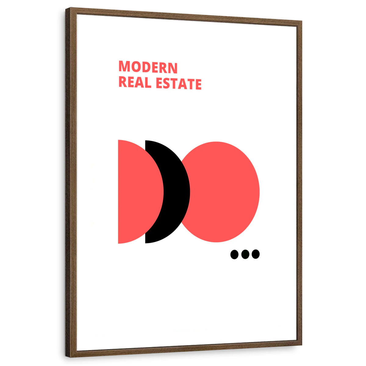 framed-print-brown-walnut-white-border