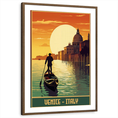 framed-print-brown-walnut-white-border