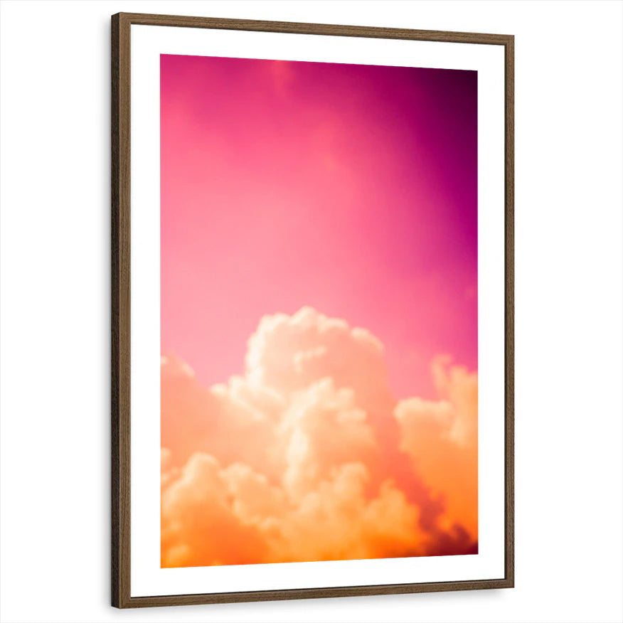 framed-print-brown-walnut-white-border