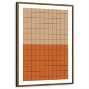framed-print-brown-walnut-white-border