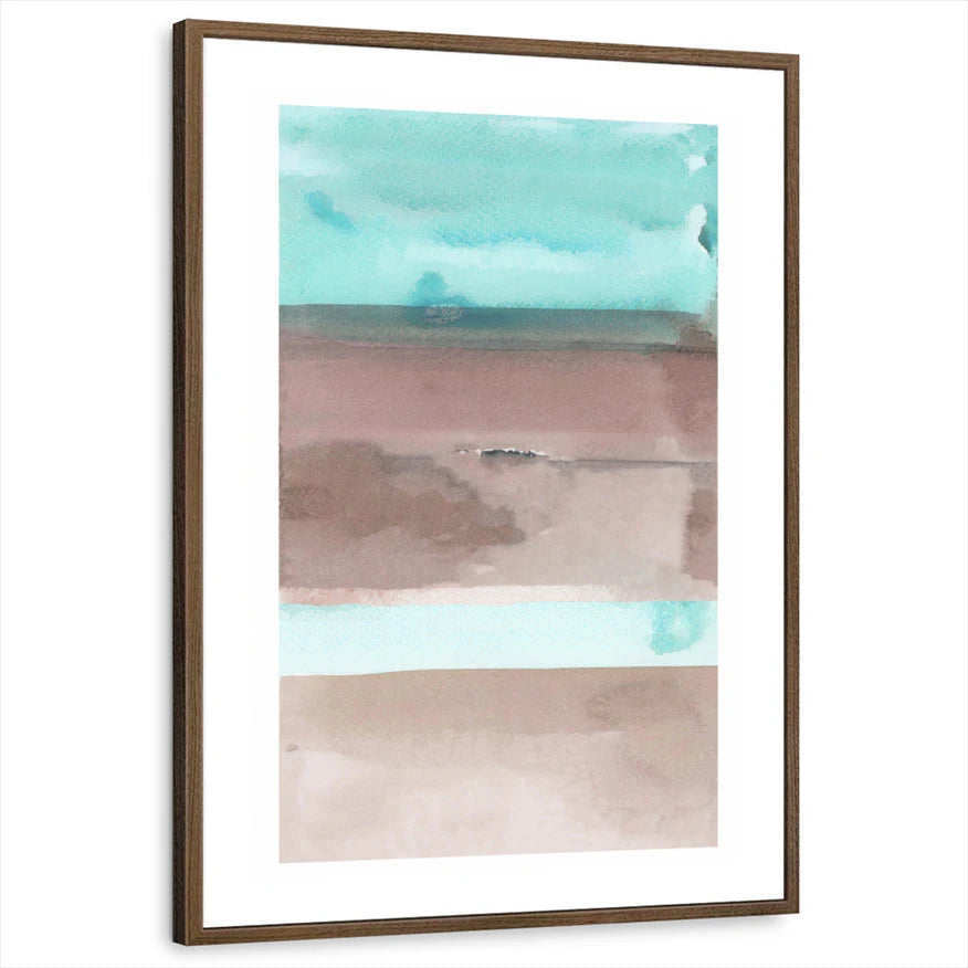 framed-print-brown-walnut-white-border