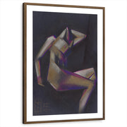 framed-print-brown-walnut-white-border