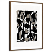 framed-print-brown-walnut-white-border