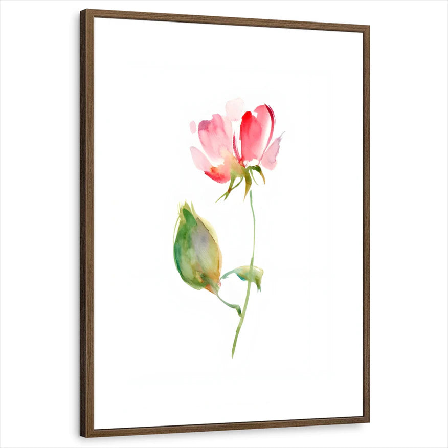 framed-print-brown-walnut-white-border