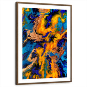 framed-print-brown-walnut-white-border