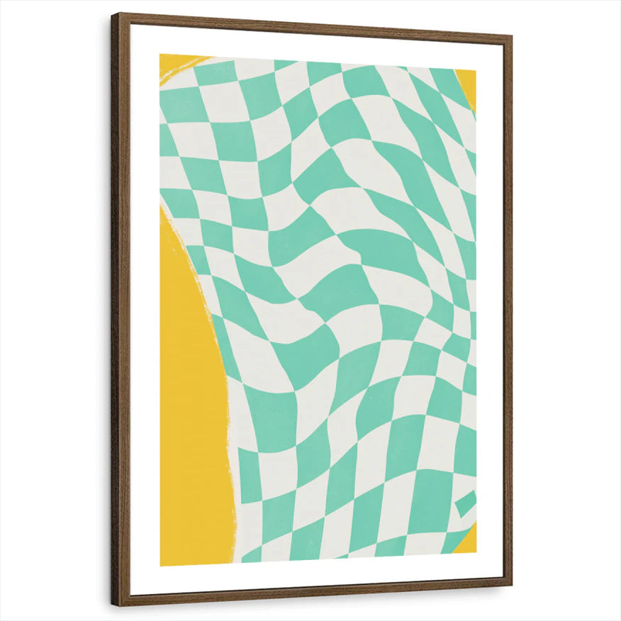 framed-print-brown-walnut-white-border