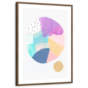framed-print-brown-walnut-white-border