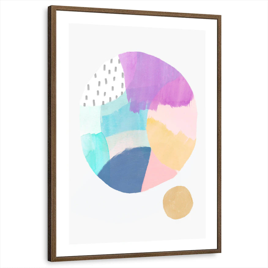 framed-print-brown-walnut-white-border